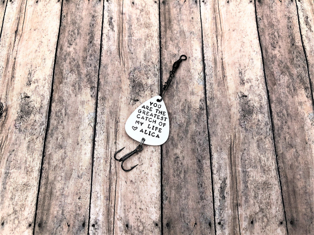 Personalized Fishing Lure, Fishing Gift, Anniversary Gift, Gift for Him, Personalized Gift, Fishing Lure Gift, Custom Lure, Bass Fishing