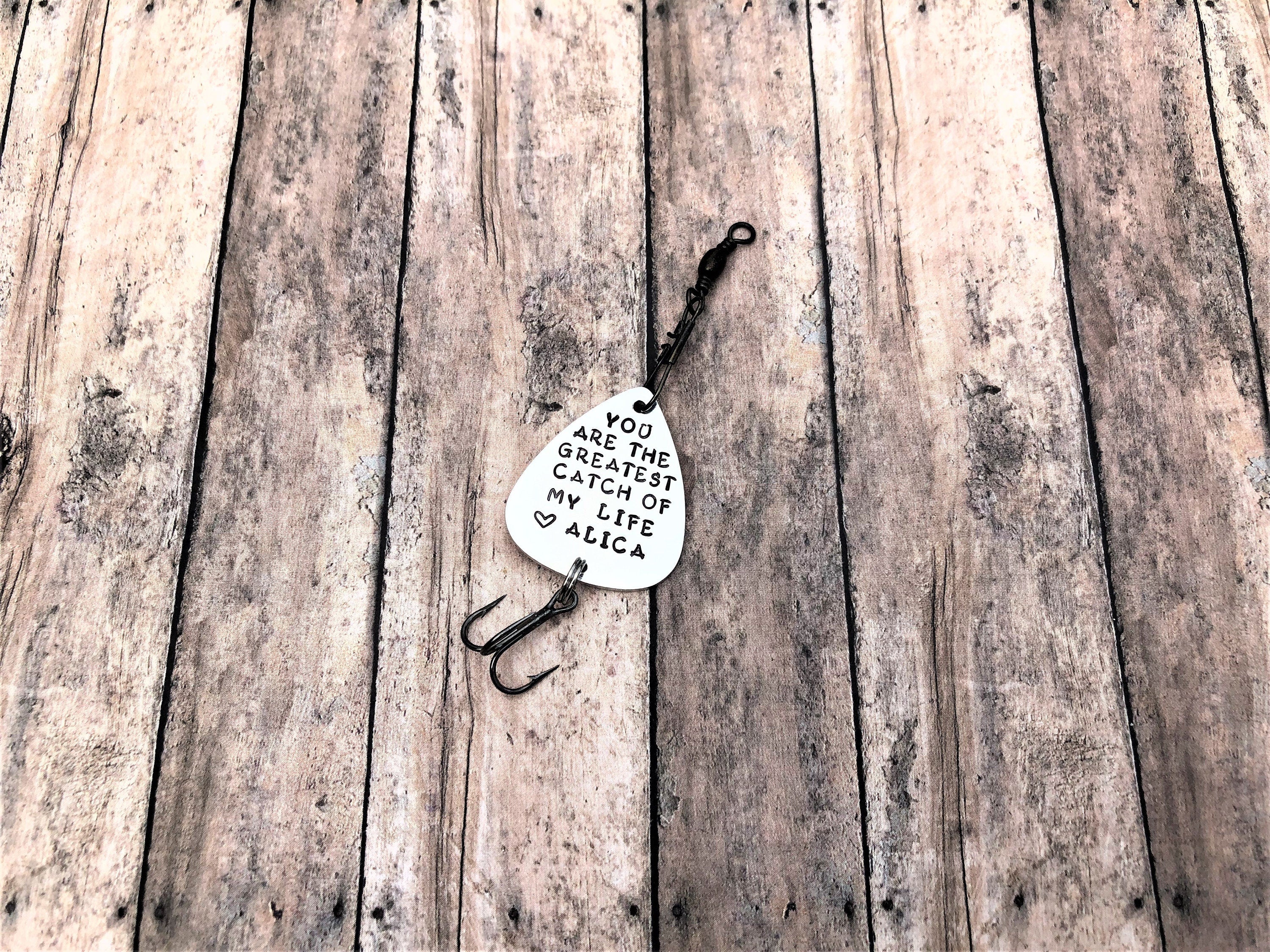 Personalized Fishing Lure, Fishing Gift, Anniversary Gift, Gift for Him, Personalized Gift, Fishing Lure Gift, Custom Lure, Bass Fishing