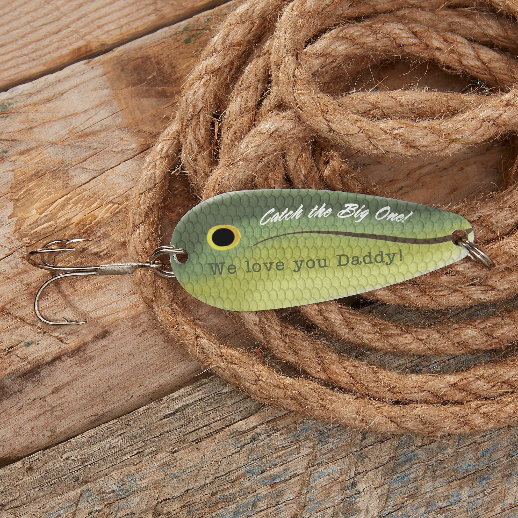Big Catch Personalized Fishing Lure, Father's Day Gifts, Personalized Gifts for Dad, Fishing Gifts, Fishing Gifts for men