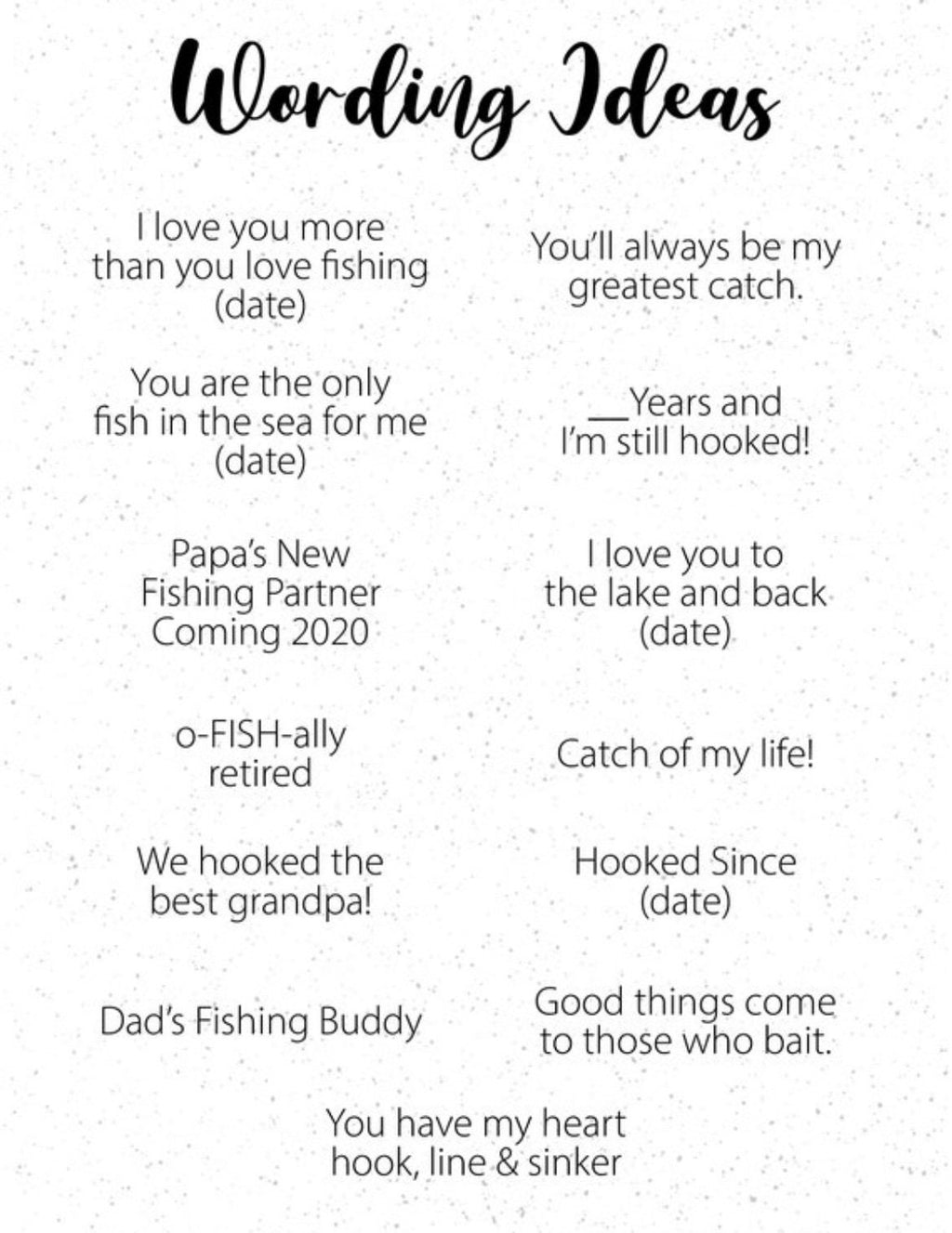 Personalized Fishing Lure Custom Fish Gift Father's Day Gift For Dad Rustic Wedding Party Gift Retirement Gift Anniversary Large Size