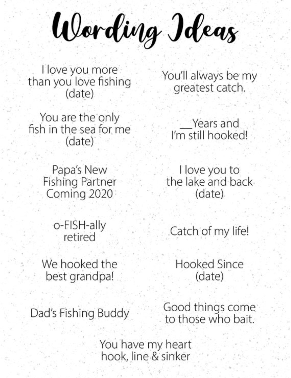 Personalized Fishing Lure Custom Fish Gift Father's Day Gift For Dad Rustic Wedding Party Gift Retirement Gift Anniversary Large Size