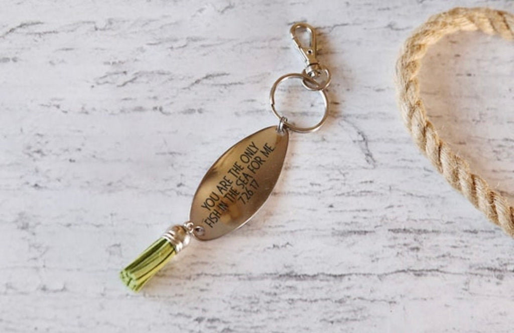 Personalized Fishing Lure Custom Fish Gift Father's Day Gift For Dad Rustic Wedding Party Gift Retirement Gift Anniversary Large Size
