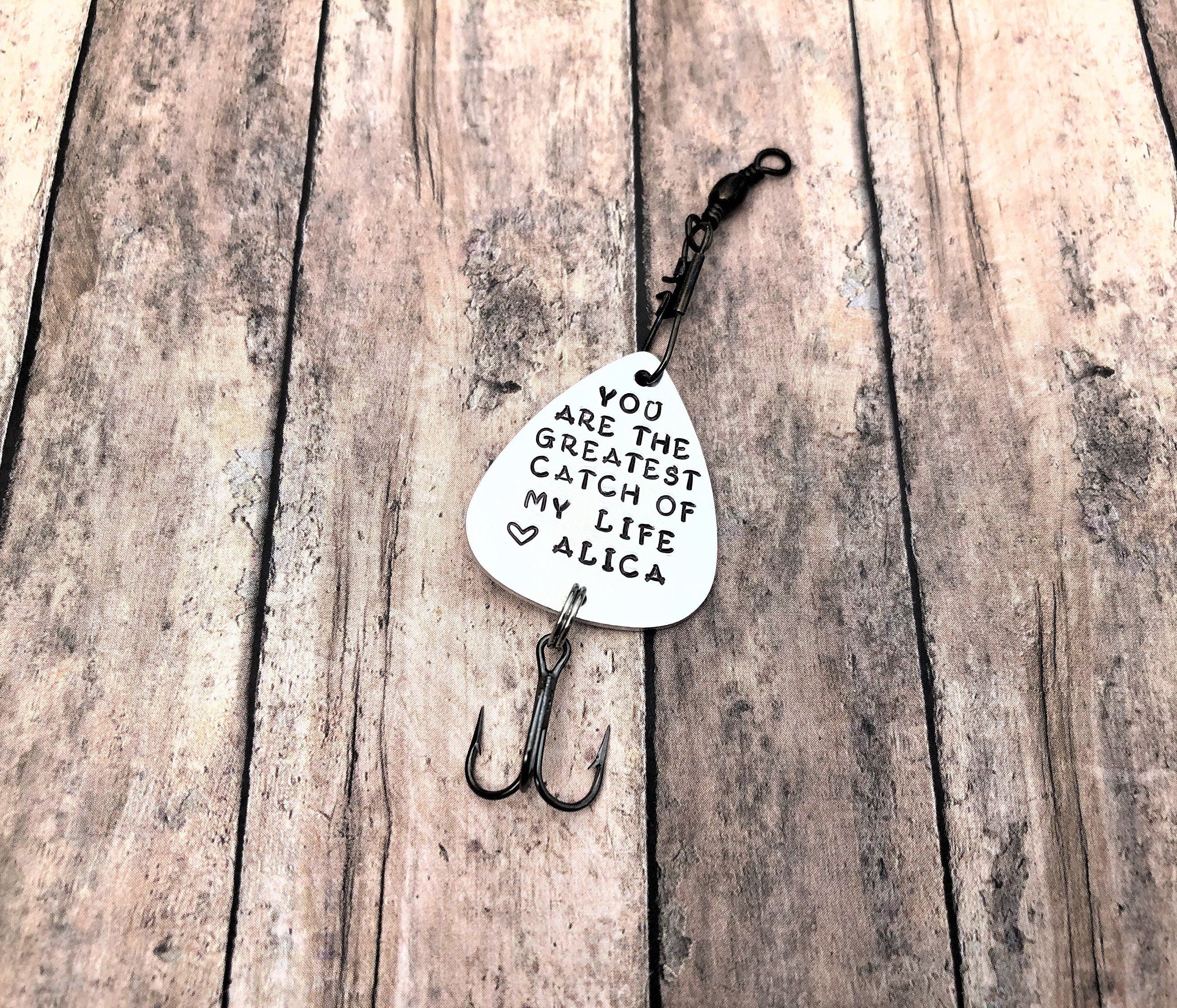 Personalized Fishing Lure, Fishing Gift, Anniversary Gift, Gift for Him, Personalized Gift, Fishing Lure Gift, Custom Lure, Bass Fishing