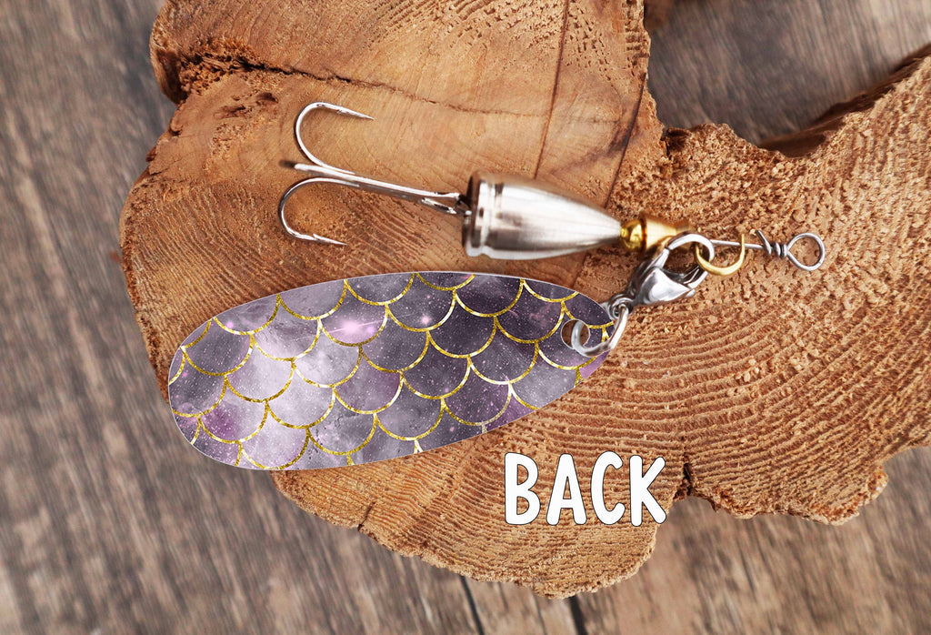 Personalized Fishing Lure, Custom Fishing Lures are a unique anniversary gift for parents and couples who love to fish,
