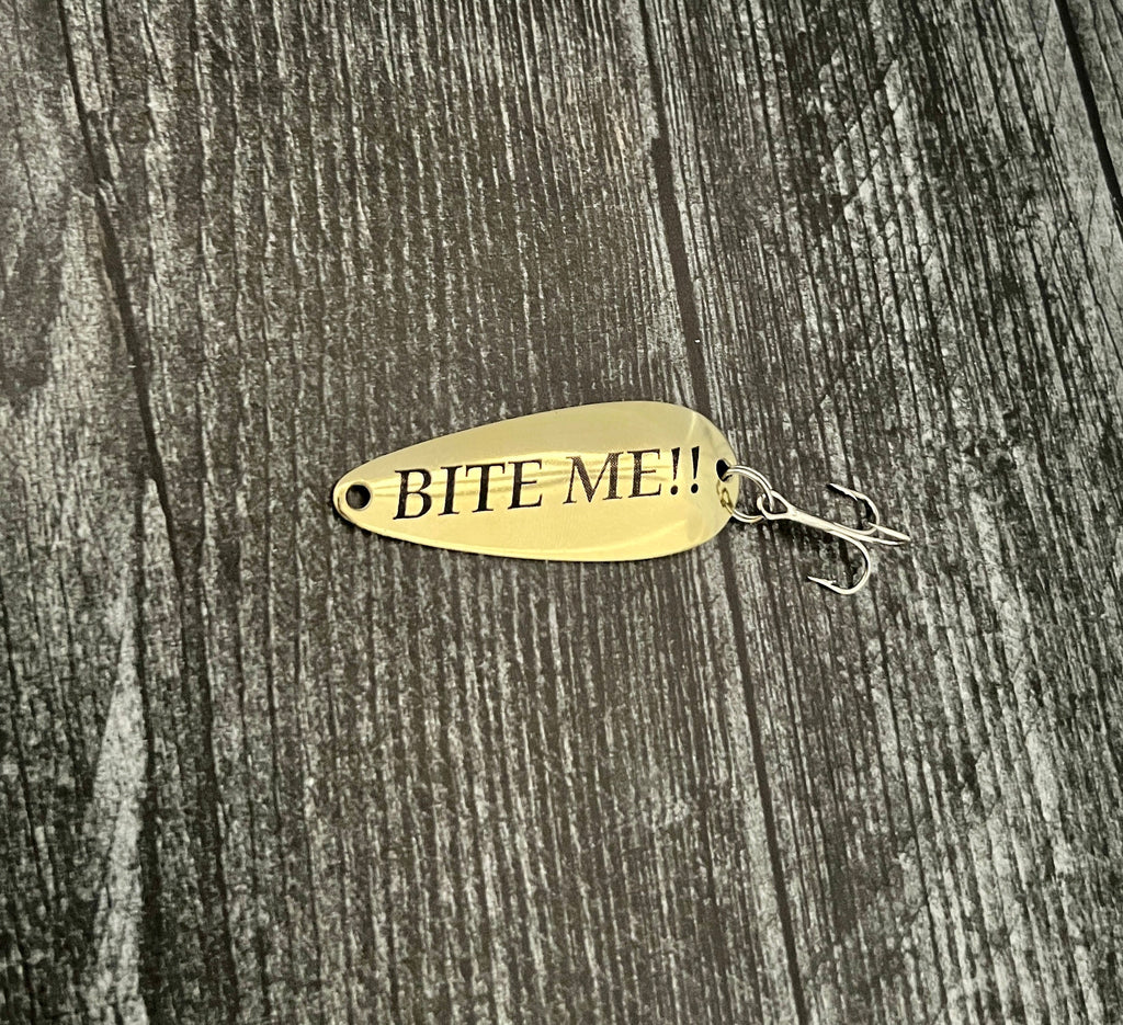 Personalized Fishing Lures, Anniversary Gift for Husband, Gift for Boyfriend, Gift for Him, Fathers Day Gift for Dad, Custom Gift for Son