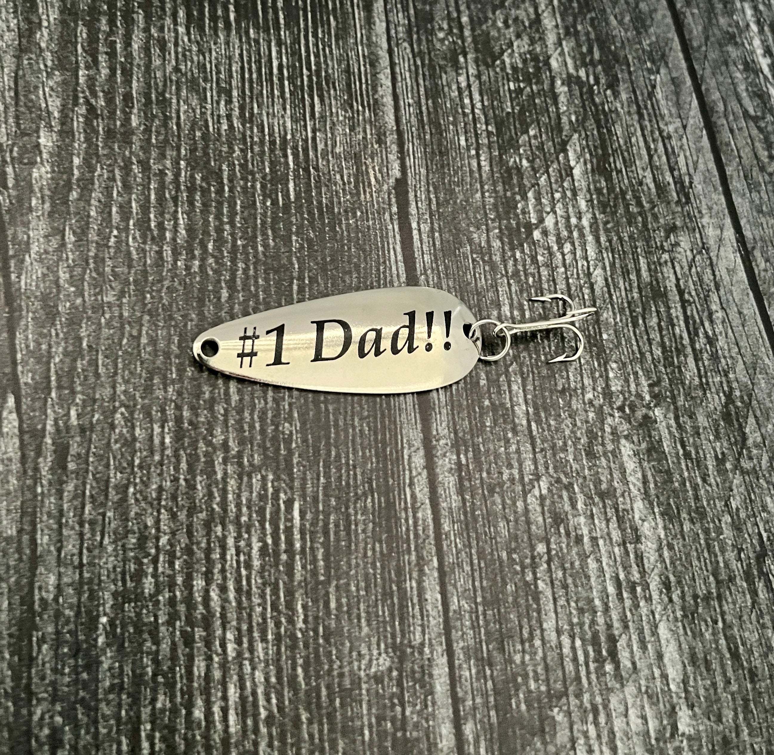 Personalized Fishing Lures, Anniversary Gift for Husband, Gift for Boyfriend, Gift for Him, Fathers Day Gift for Dad, Custom Gift for Son