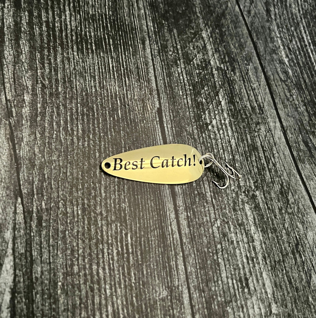 Personalized Fishing Lures, Anniversary Gift for Husband, Gift for Boyfriend, Gift for Him, Fathers Day Gift for Dad, Custom Gift for Son