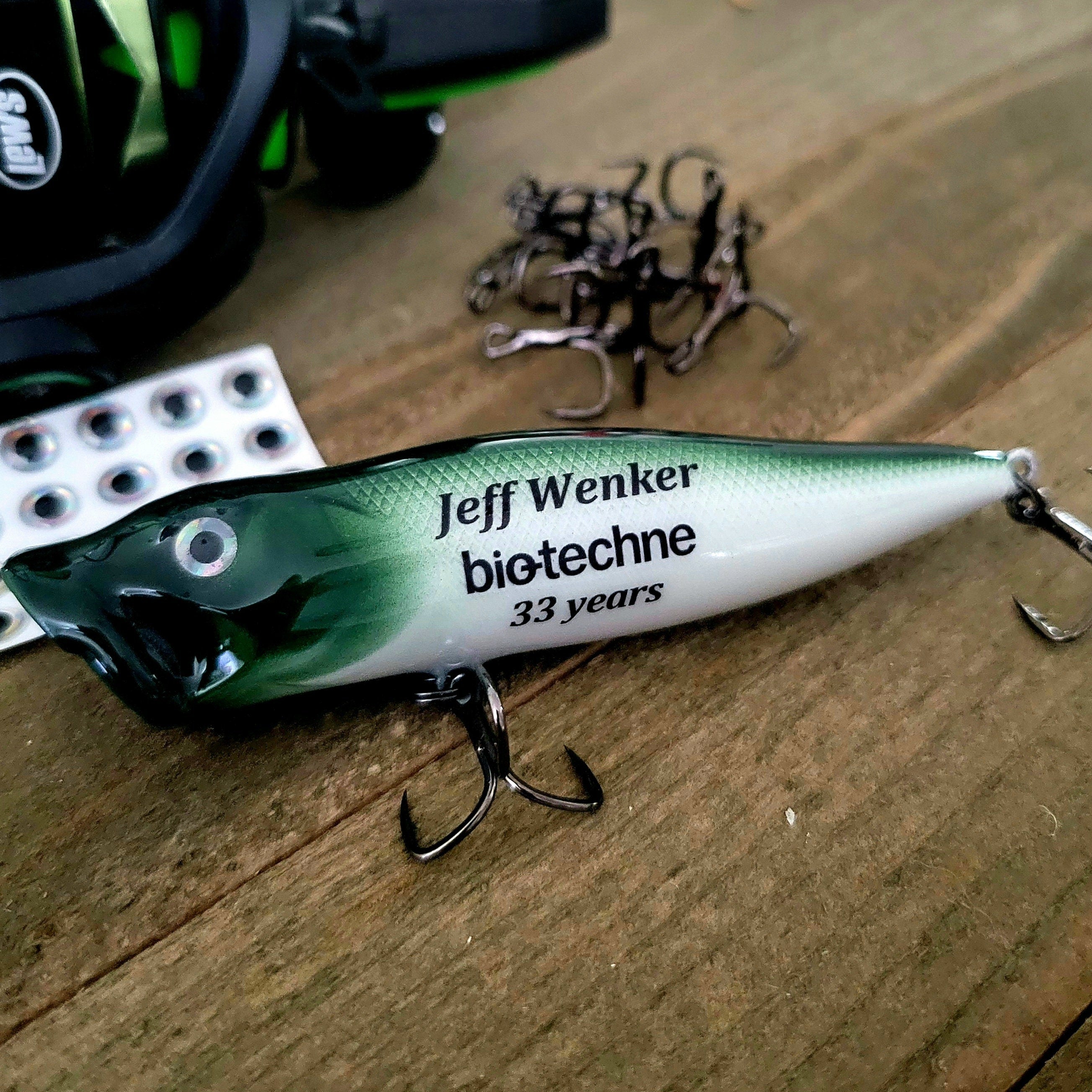 Personalized Fishing Lure | Fishing Gift from son or daughter | Custom fishing Lure | Personalized Birthday Keepsake | Fishing gift for Dad