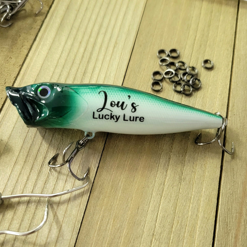Personalized Fishing Lure | Fishing Gift from son or daughter | Custom fishing Lure | Personalized Birthday Keepsake | Fishing gift for Dad