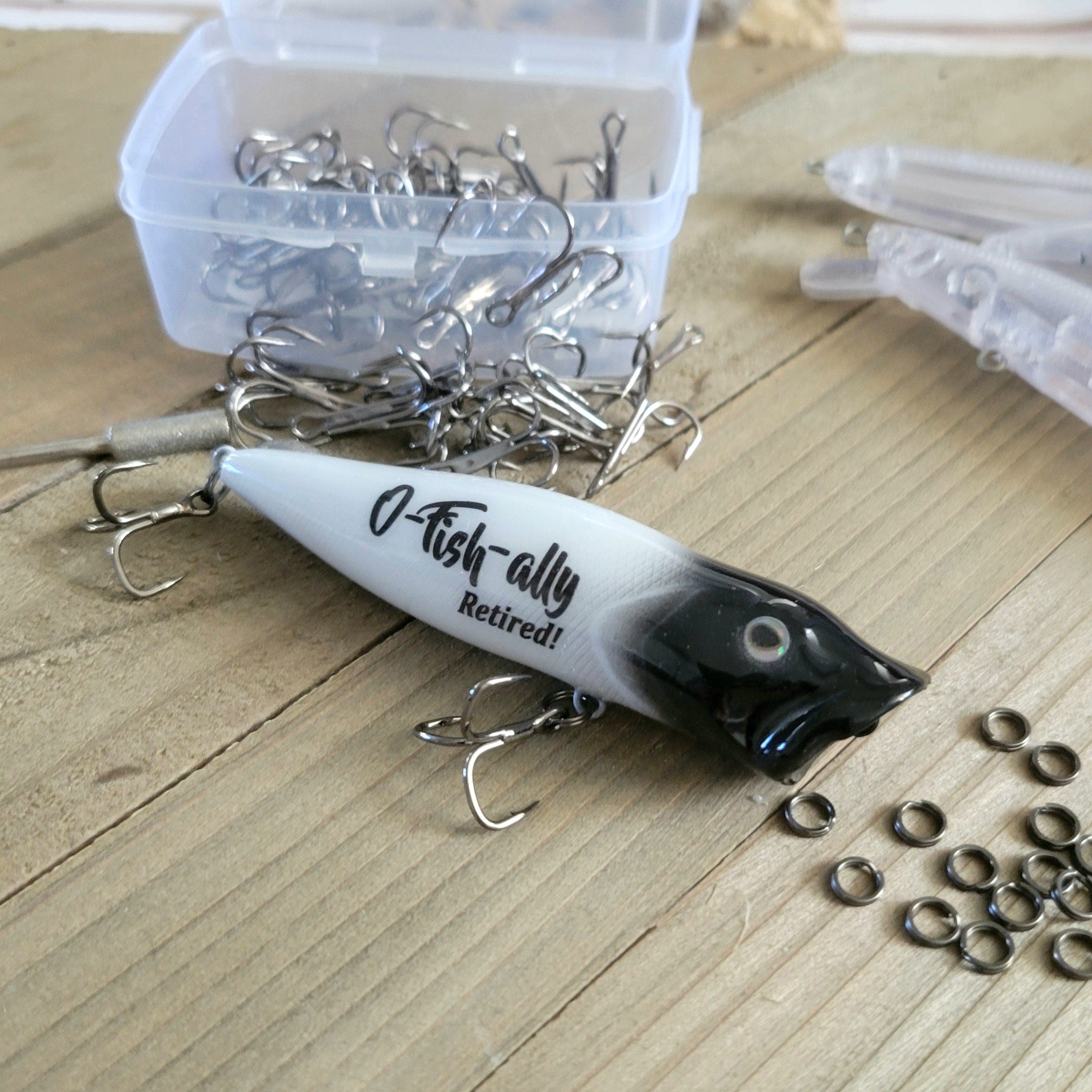 Personalized Fishing Lure | Fishing Gift from son or daughter | Custom fishing Lure | Personalized Birthday Keepsake | Fishing gift for Dad