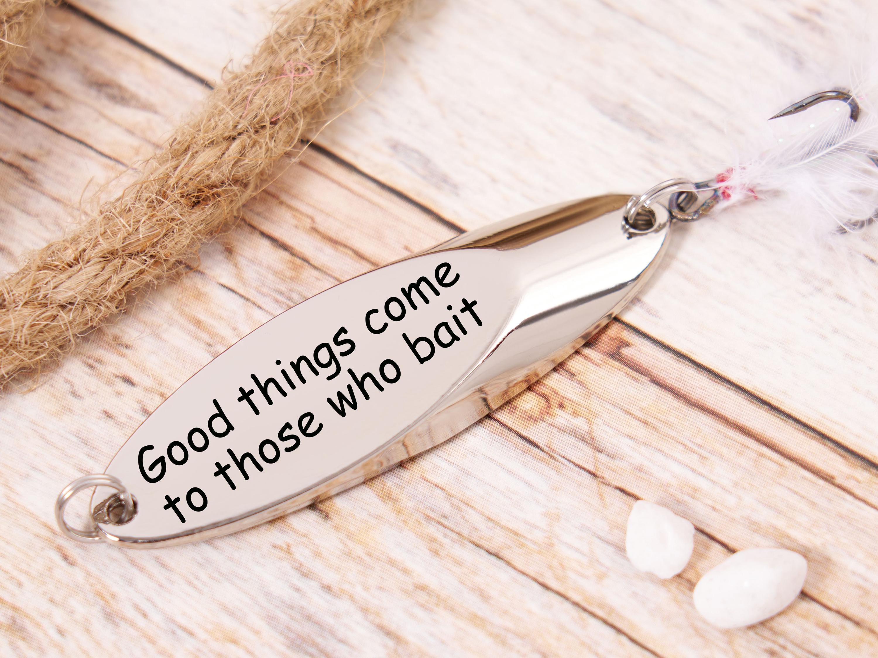 Personalized Engraved Fishing Lure,Fishing Gifts For Him,Custom Gift,Gift For Boyfriend, Fathers Day Gift, Retirement Gift For Daddy