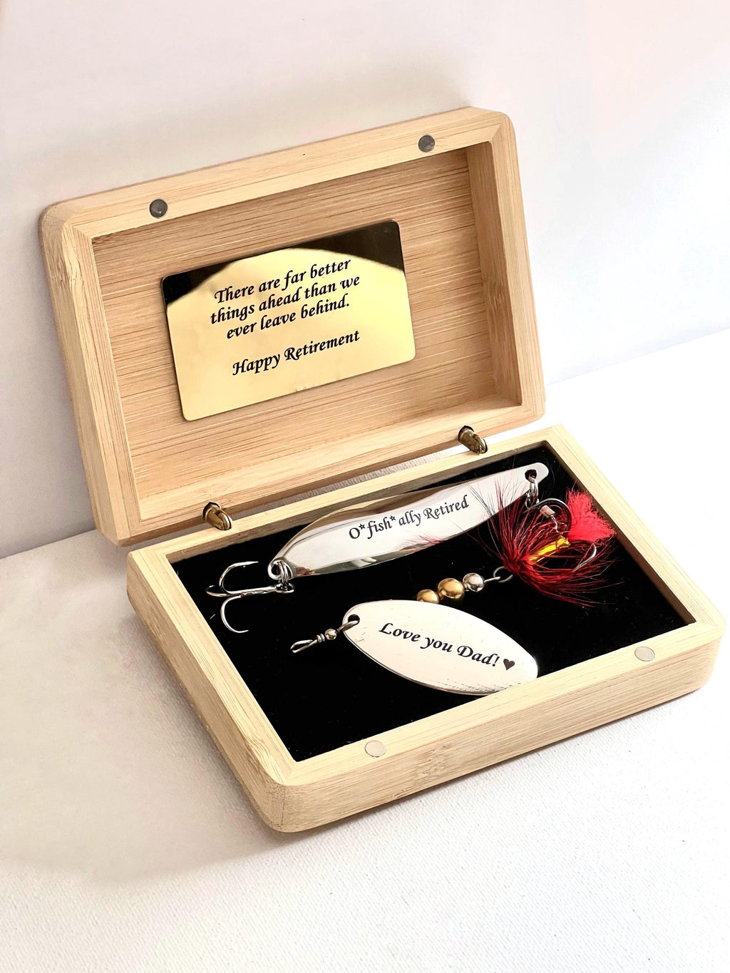 Fishing Gift For Dad custom lures gift for him Anniversary gift for husband Groomsman Wedding birthday