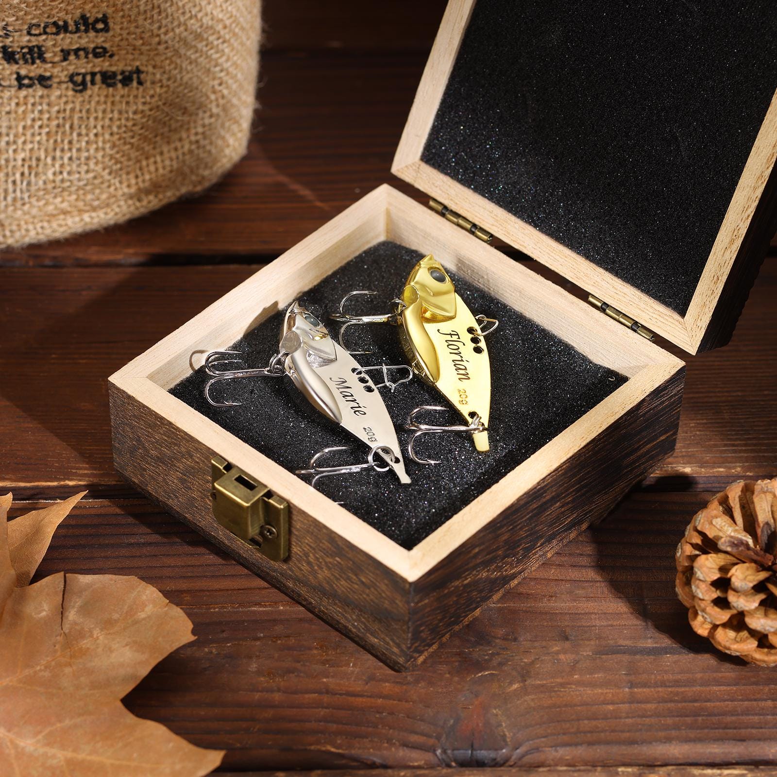Custom Fishing Lure,Personalized Fishing,Fishing Bait,Fishing Hook,Engraved Fishing,Fishing Gifts for Him,Fathers Day Gift,Retirement Gift