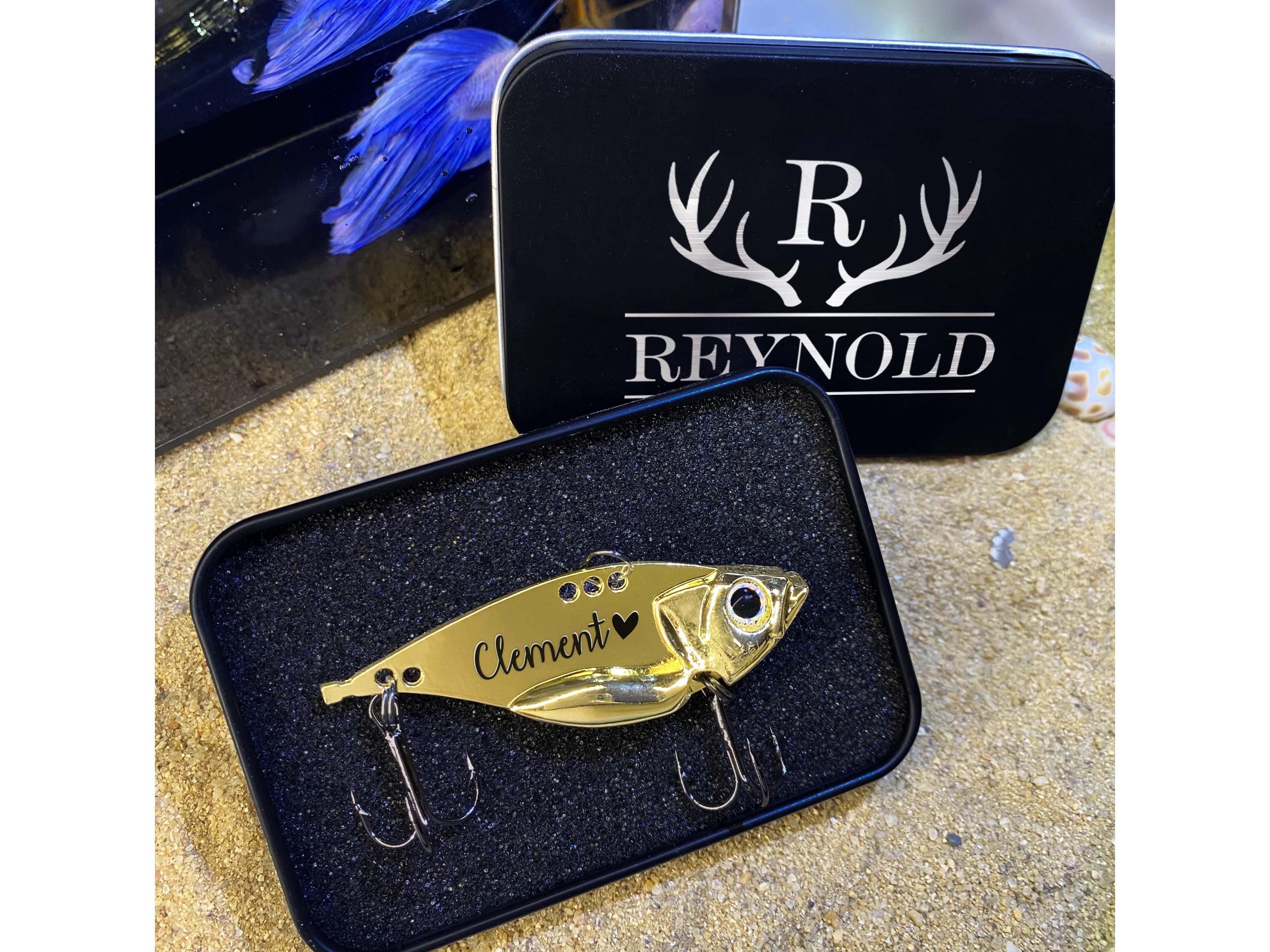 Fishing Lure Custom Fishing gift Husband Boyfriend Engraved Gift  Fisherman Gift Wedding Fishing Lures Groomsmen Fishing Proposal