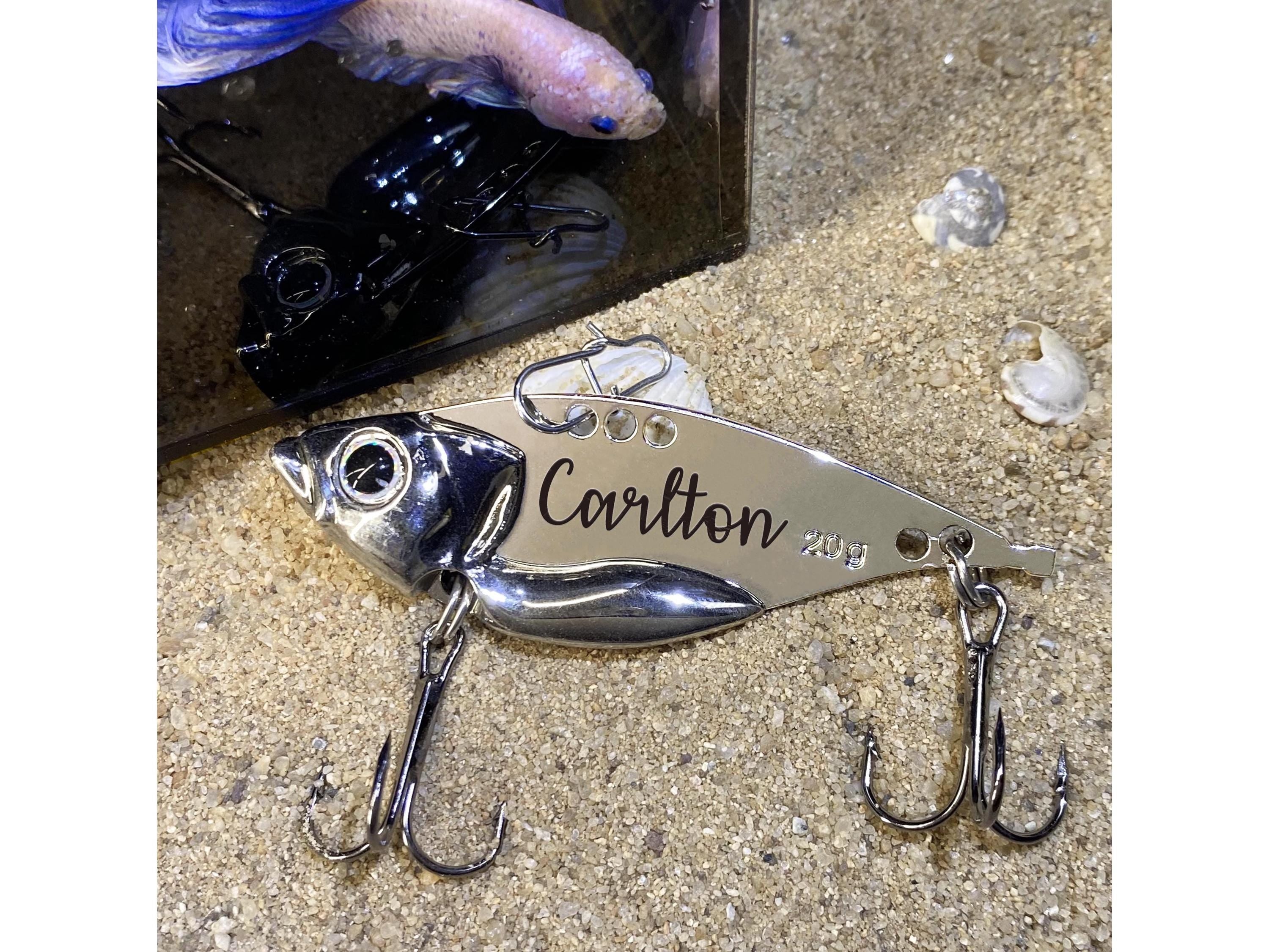 Fishing Lure Custom Fishing gift Husband Boyfriend Engraved Gift  Fisherman Gift Wedding Fishing Lures Groomsmen Fishing Proposal