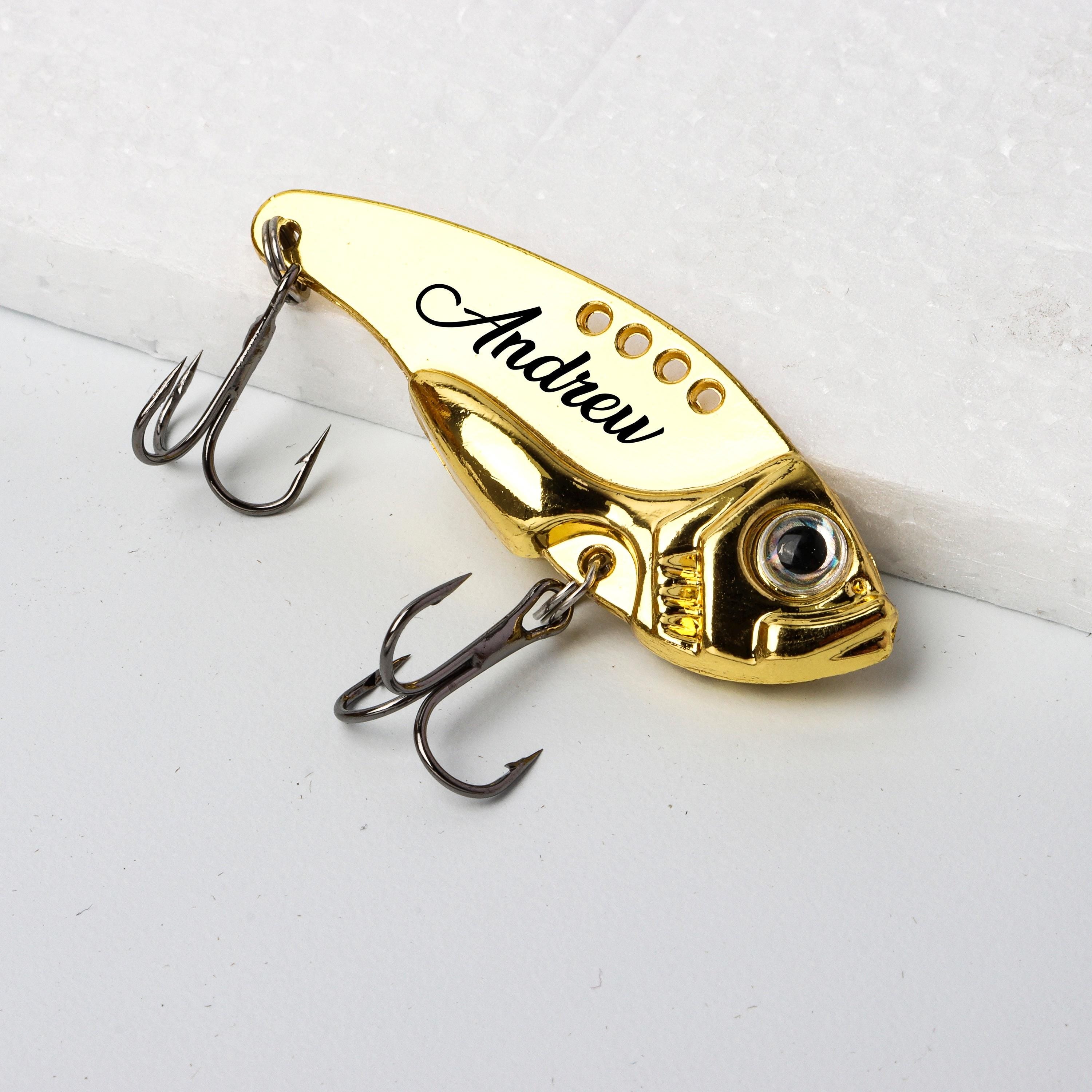 Father's Day Gift, Personalized Engraved Fishing Lure, Custom Lure, fisherman Gift for Dad Uncle husband ,Fishing gift, Fishing Gifts