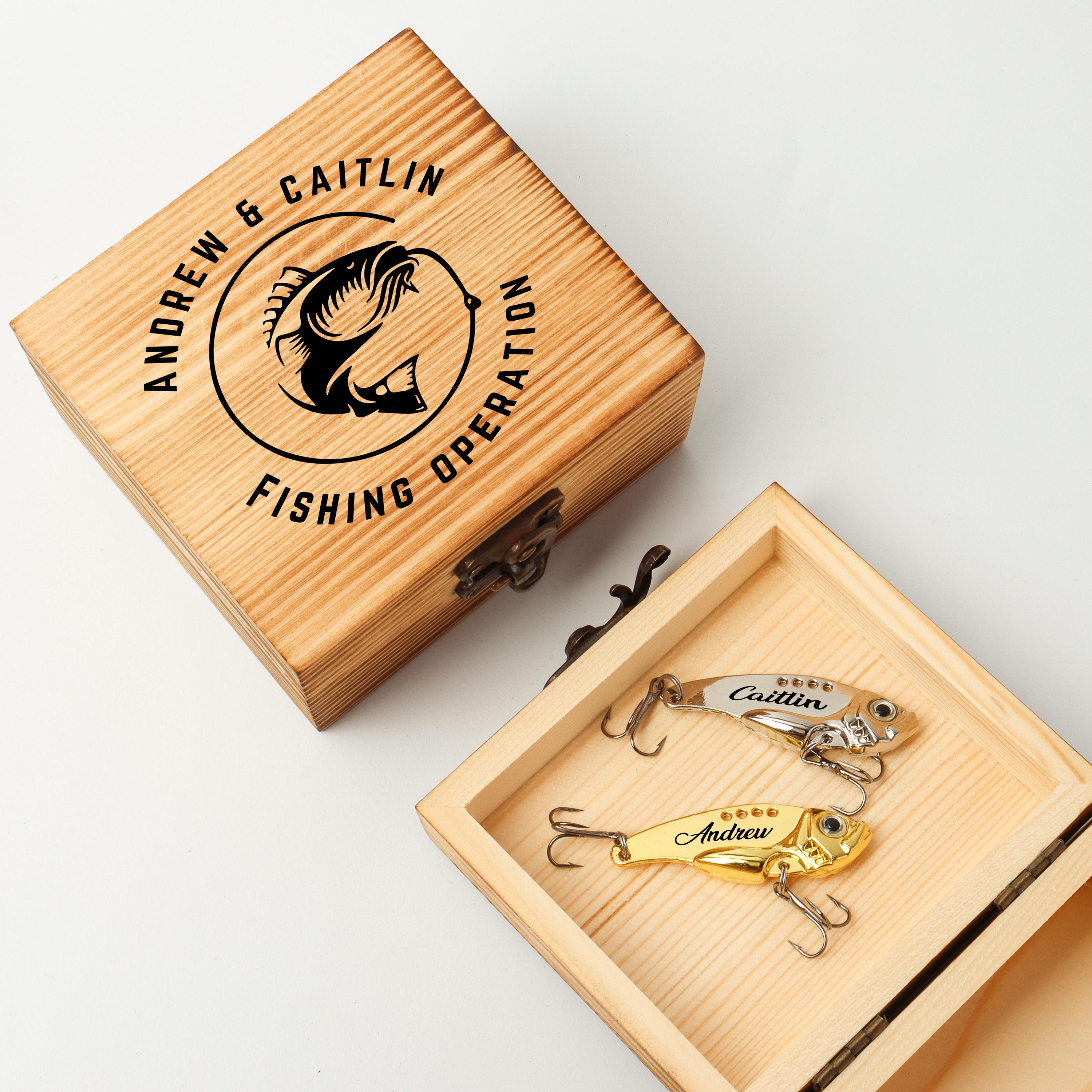 Father's Day Gift, Personalized Engraved Fishing Lure, Custom Lure, fisherman Gift for Dad Uncle husband ,Fishing gift, Fishing Gifts